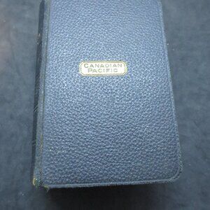 Vintage Canadian Pacific Mini Common Prayer / Bible Book - Extremely Rare !!